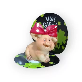 Szerencse malac üvegben