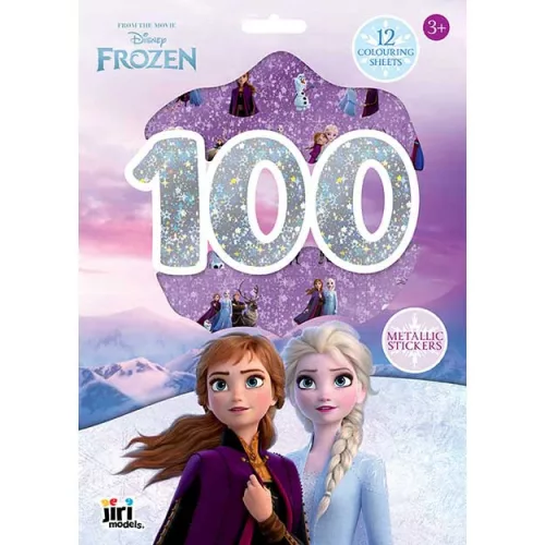 100 matrica kifestő lapokkal Jégvarázs
