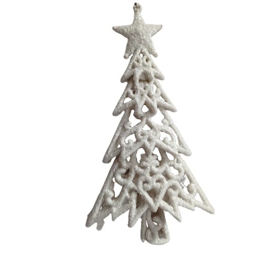 Karácsonyi függődísz karácsonyfa 14cm