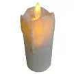 Karácsonyi LEDes gyertya fehér/vaj színű 11cm