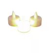Led gyertya meleg fénnyel