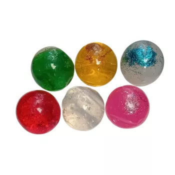 Gömb ragacs csillámos