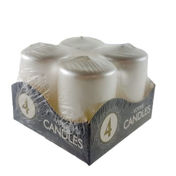 Adventi Gyertya Gyöngyházas