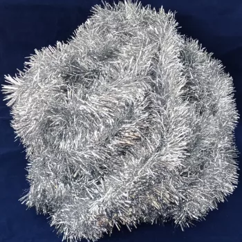 Ezüst boa 200x9cm