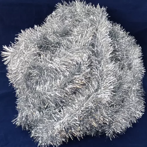 Ezüst boa 200x9cm