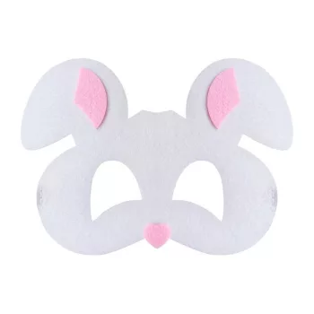 Nyuszi filc szem álarc