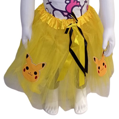 Pikachu jelmez szoknya + fejpánt