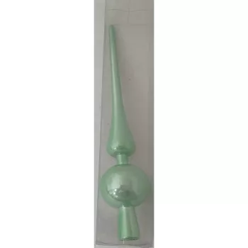 Csúcsdísz 29 cm zöld  3 féle  js171192