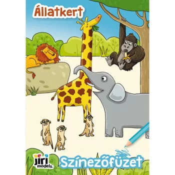 Kifestő A/5 Állatkert