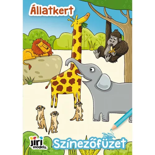 Kifestő A/5 Állatkert