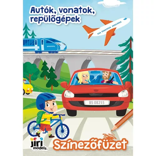 Kifestő A/5 Autók , vonatok , repülőgépek