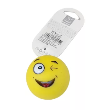 Emoji kutya játék labda