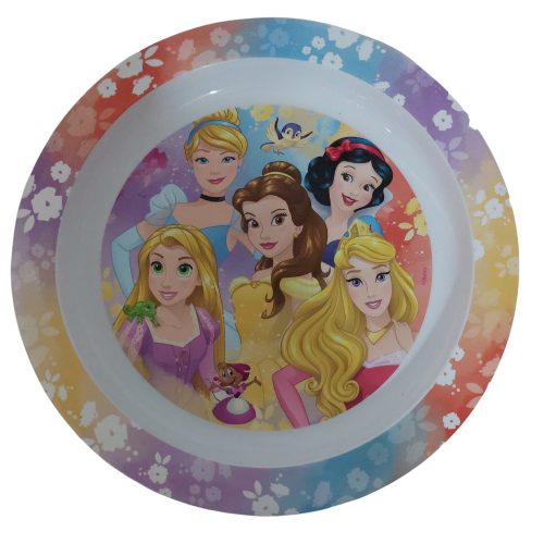 Hercegnők gyermek tányér lapos