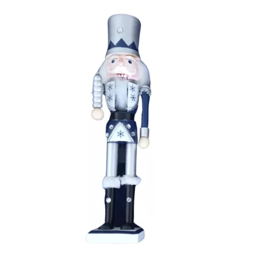 Fa Diótörő kék/ezüst/fehér 38cm 