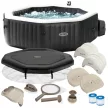 PureSPA Onyx Black Octagon jakuzzi