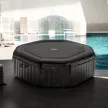 PureSPA Onyx Black Octagon jakuzzi