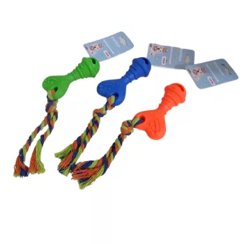 Kutyagumi kötéllel