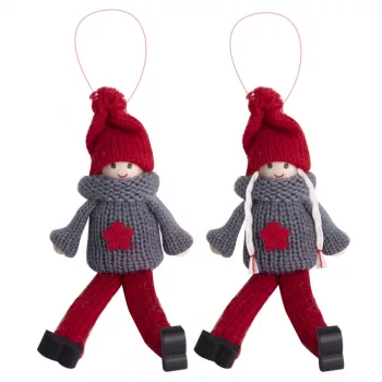 Lógólábú Figura szürke/piros 18cm