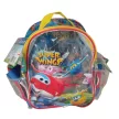 Super Wings bukósisak és térdvédő szett