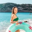 Bestway Korall mintájú Úszógumi