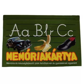 ABC memória kártya