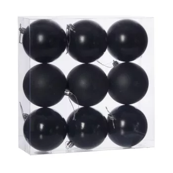 Fekete gömb 8cm