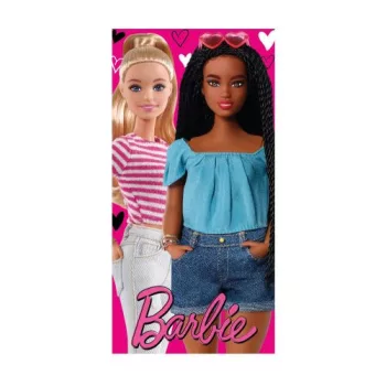 Barbie strandtörölköző 70x140cm