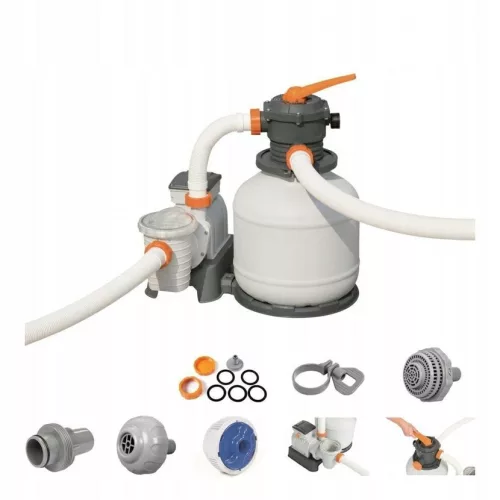 Bestway 58499 Homokszűrős Filtráció Flowclear 7570L/Óra