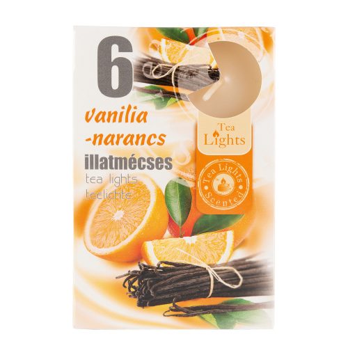 Mécses vanília-narancs