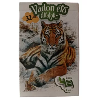 Vadon élő állatok kártyajáték 