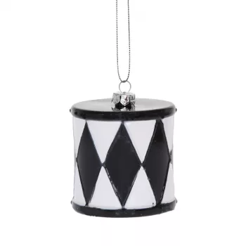 Dob karácsonyi dísz 6 x 6 x 6 cm