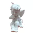 Ülő angyal figura