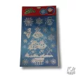 Karácsonyi matrica glitteres