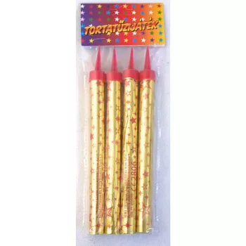 Tortatüzijáték 16cm 4 db-os