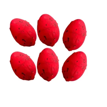 Húsvéti piros tojás 6db-os