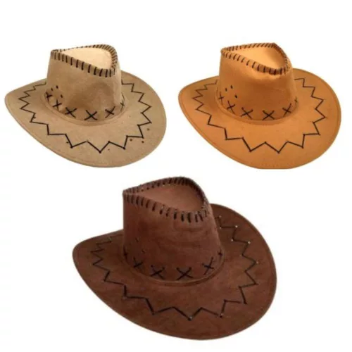 Cowboy kalap velúr
