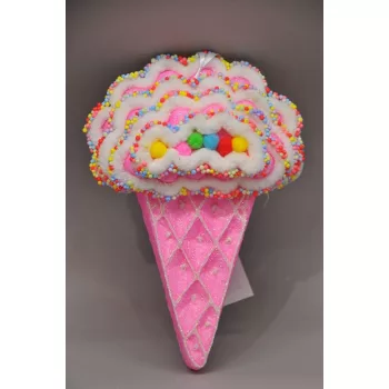 Fagyi cukros karácsonyi dísz