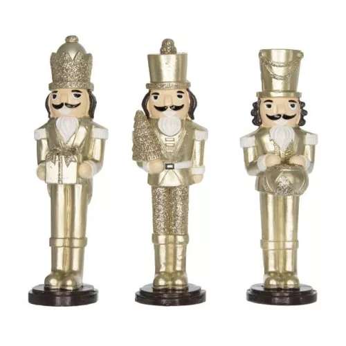 Diótörő Álló Poly 4X4X14Cm Arany 3 Féle