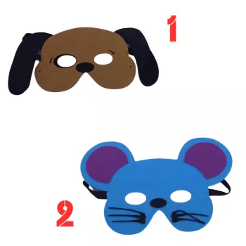 Állatos maszk többféle