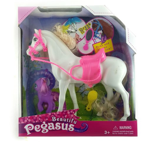 Pegasus pónival fésűvel