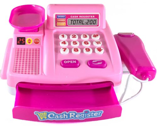 Rózsaszín Játék Pénztárgép