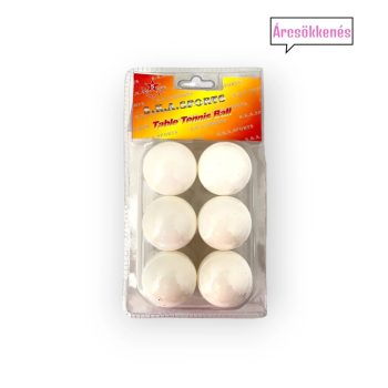 Ping pong labda 6db ST5947