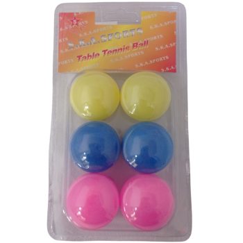 Ping-pong labda 6 db-os 3 színű