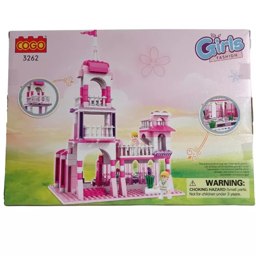 Összerakható kastély 254 db-os 