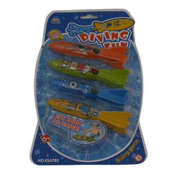 Műanyag úszó játék torpedó