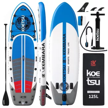  Koetsu széles testű felfújható, álló evezős több személyes SUP szett 