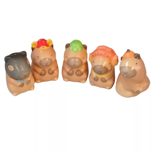 Capybara squishy 7x6 cm