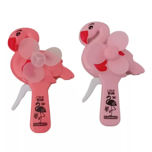 Flamingó kézi ventillátor