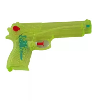 Átlátszó vizipisztoly 3 színben