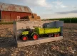 Traktor utánfutóval pótkocsival hang + fény